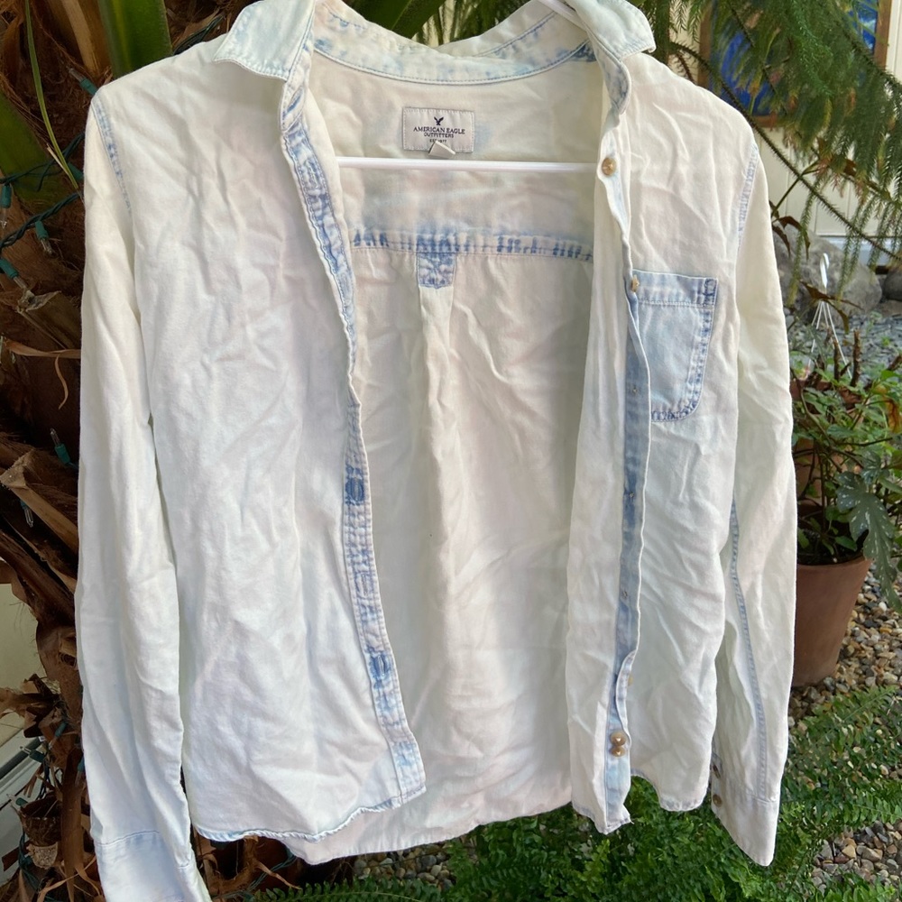 American Eagle Denim Shirt